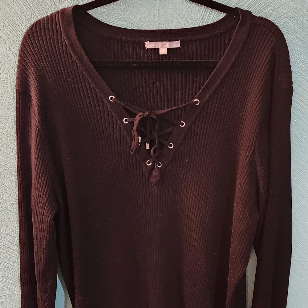 Women's black sweater